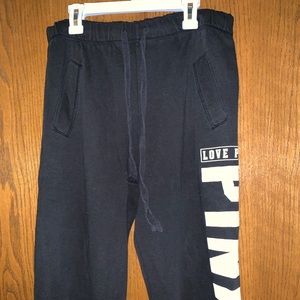 Black sweatpants